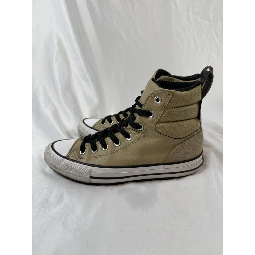 Converse Chuck Taylor All Star Waterproof High Top Boots Tan Mens 8 Womens 10